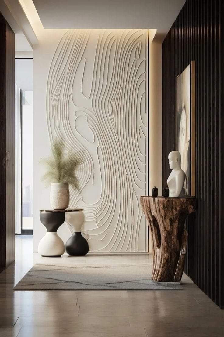 InterioBuilding's tweet image. Geometry isn’t just decoration — it shapes your space. 🏡
Linear walls, arches, geometric rugs, sculptural furniture &amp;amp; abstract art add rhythm, balance &amp;amp; personality to interiors. ✨ #InteriorDesign #GeometryInDesign #ModernInteriors