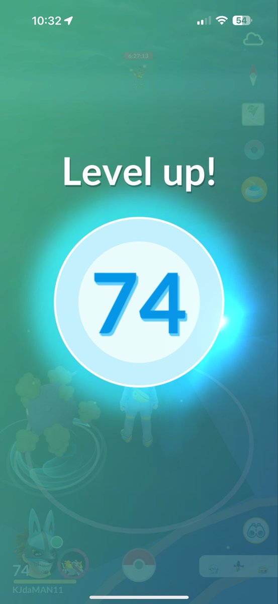 KJdaMAN11pogo's tweet image. We did it! We did it! Level 74 has been hit! Been a wild last 24 hours between this and Veteran. On to the next grind. Also, would be greatly appreciated if any friends on my list could open gifts 🥹

#pokemongo