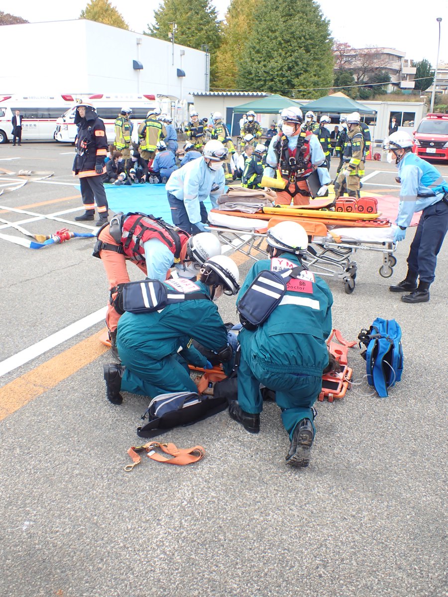 🌱GREEN×EXPO2027に向け消防も準備中！🚒
災害対応力強化のため、近隣の医療機関やバス事業所と連携して
シャトルバス運行の安全確保をテーマに訓練を実施しました🫡
安心・安全なイベント開催に向けて準備を進めています！
#横浜市消防局 #瀬谷消防署 #旭消防署 #withGREENEXPO #2027年国際園芸博覧会
