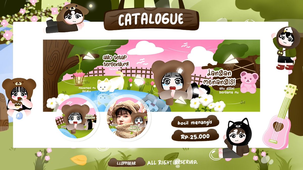 llOPPIBEAR's tweet image. Hawoo, bantu repost yaa GOMAWOOO!!!

rayaa mau open titipan untuk semua katalog baru rayaa yeayy!! 👧🏻🍼🍓🧸🤍🍀🎀 jika mau jajank bisa langsung drop foto di tempat yang disediakan, by dm juga bolee!! selengkapnya cek alt yaa, GOMAWOOO!! 

#zonauang