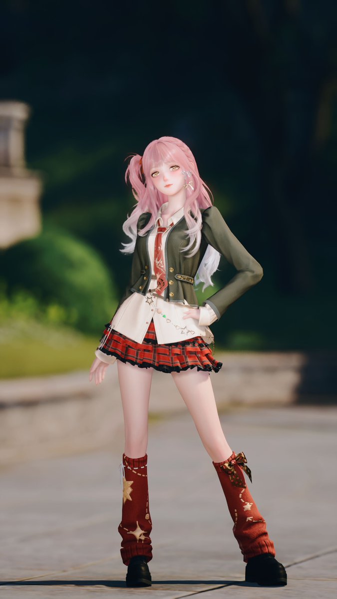 beerbeeeear213's tweet image. Used this perfect Amu outfit code I found in XHS. SO CUTE!❤️

#InfinityNikki #인피니티니키 #インフィニティニキ #無限暖暖 #无限暖暖