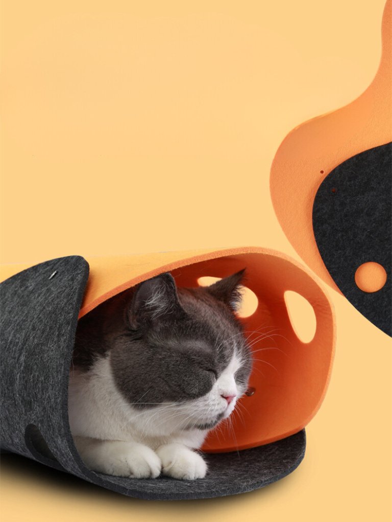 mofucat_media's tweet image. 「トンネル型」「BOX型」「マット型」の3wayで
自由自在に形を変えられる✨️
飽きないキャットトンネル🧀

商品はこちら↓
【  bit.ly/3SbjLWK  】