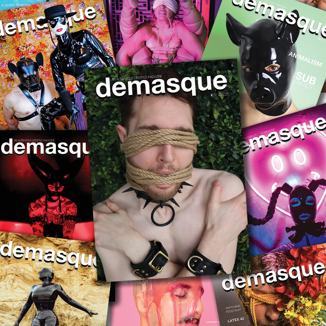 Excited for our Issue 29 Launch Party this Thursday! The perfect way to inject some kink into your first weekend of Summer Down Under ❤️ 

Performances + DJ + the best low-key social vibes from 7.30PM in Fitzroy.

All info + tickets online via: demasquemagazine.com/events/demasqu…