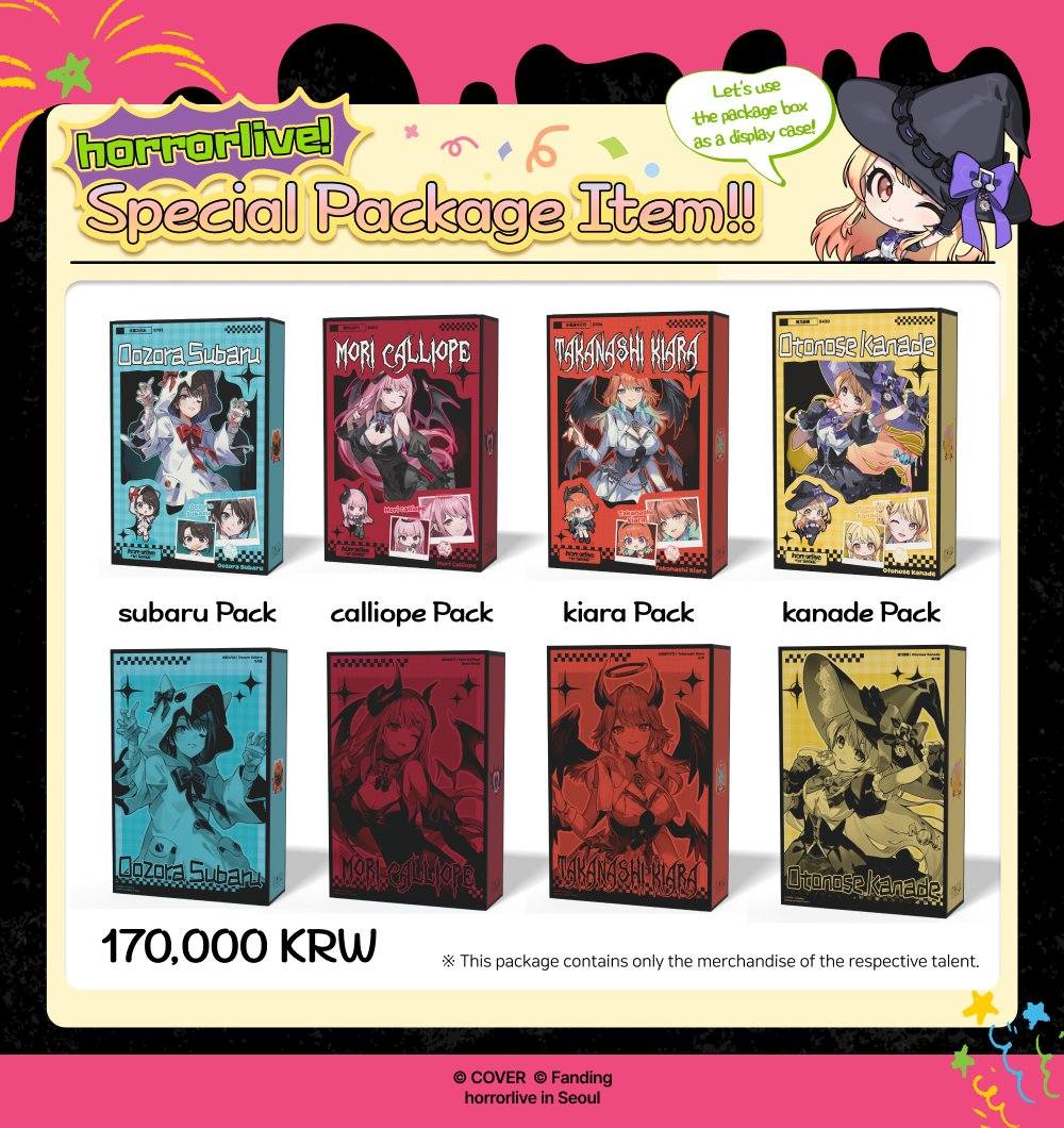 📣もうすぐ終了】 🚑💀🐔🎹✨ POP UP STORE「horrorlive in Seoul