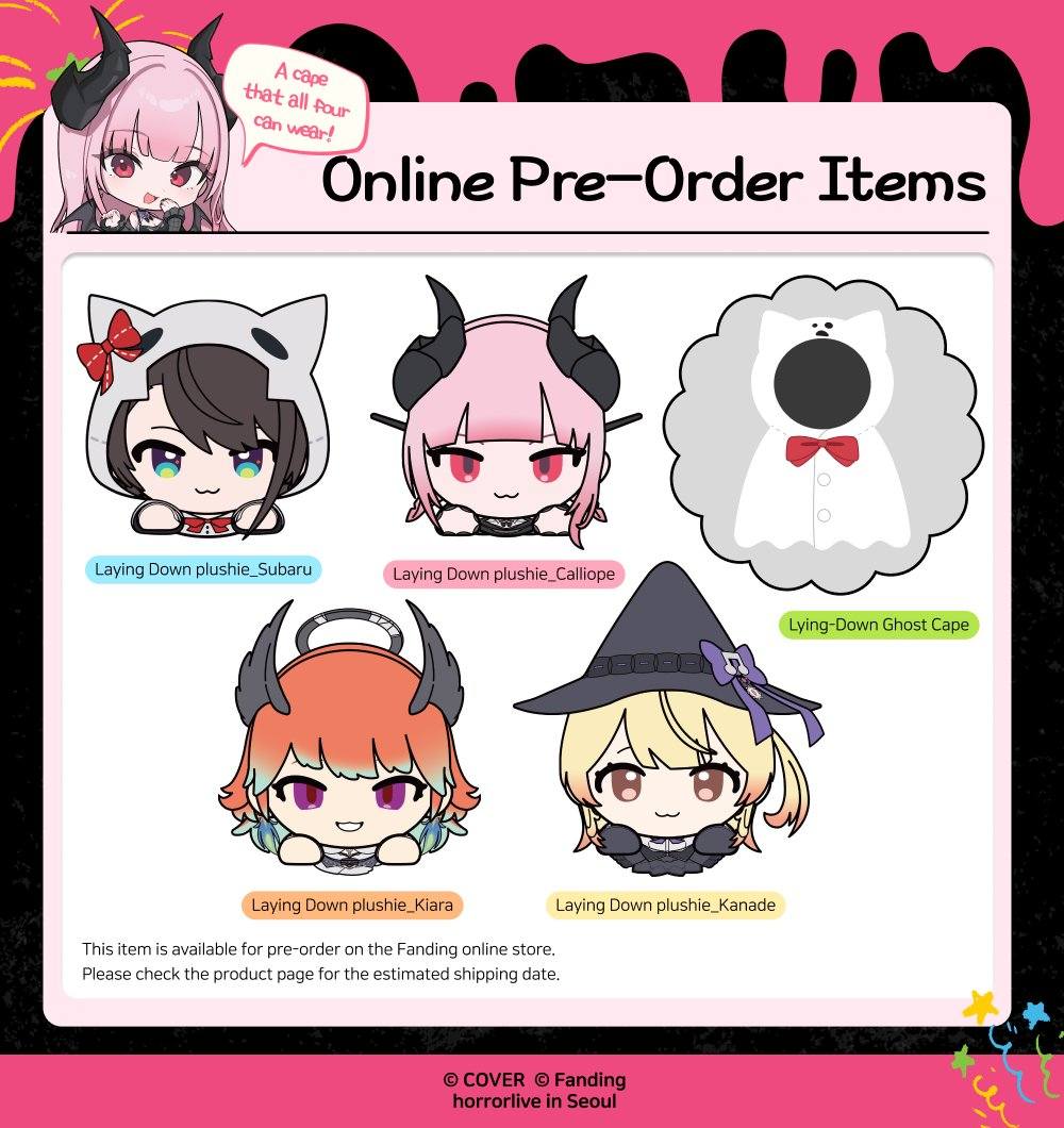 📣もうすぐ終了】 🚑💀🐔🎹✨ POP UP STORE「horrorlive in Seoul