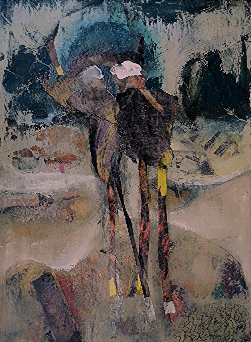 Seras-tu 
Encore
Pendant longtemps
Dans mes rêves lucides
La belle aux doigts chantants
Effleurant chaque nuit
Mes sens chrysalides

GG ©
#collage #collageart #poésie