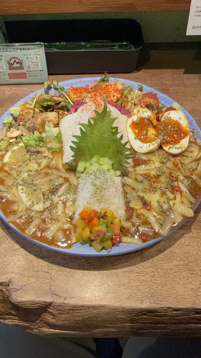 wotakenlab108's tweet image. とんがっとんねん。

友達に教えてもろて初めて行ってきたんやけど、ものごっつぅ美味かったわぁ！！

#SPICE STAND TONGARI