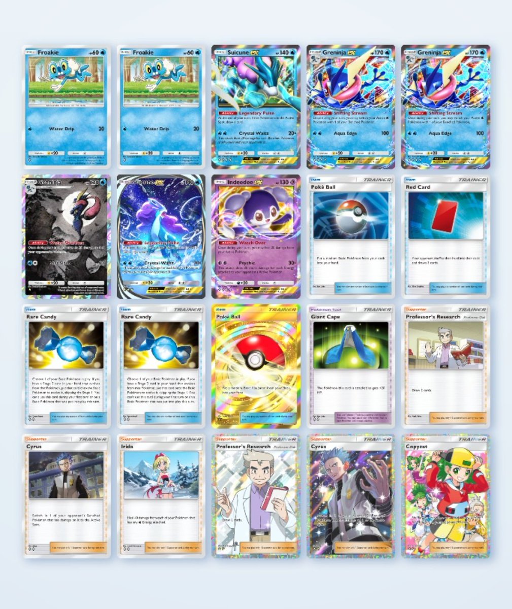 tried a greninja list inspired by the tourney winner and guess what..

I hit a 10 game win streak🤫

this deck is way too strong! play it or counter it, there is no inbetween in ranked right now..
#PokemonTCGPocket #ポケポケ #ポケポケデッキ紹介 #ポケポケランクマ