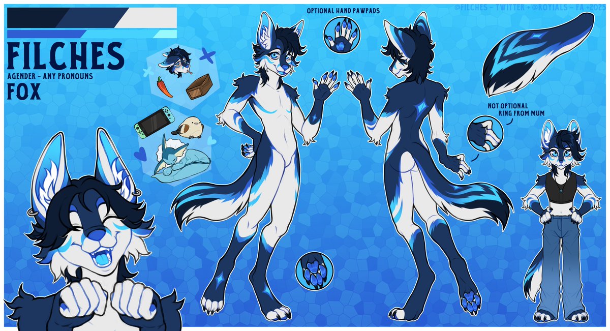 Filches's tweet image. I've joined the blue side 💙