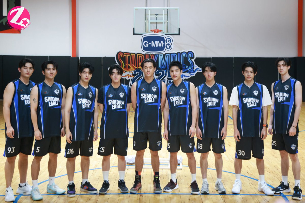 ทีม #Shadoweagle เตรียมความพร้อมกับการแข่งขัน บาสเกตบอล ในงาน #GMMTVStarlympics2025

#GawinCaskey #neo_neos #keenkeno #KinThanachai #tee_vtp #Almondbabybigboy
#aliazhl_ #titlekrt #Captain_pt