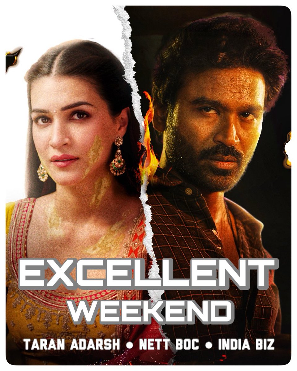 taran_adarsh's tweet image. HALF-CENTURY... #TereIshkMein registers an impressive total in its opening weekend... The film has performed very well in urban centres, while mass circuits, too, have contributed majorly over the three days.

With such a powerful start, half the battle is already won... The film…