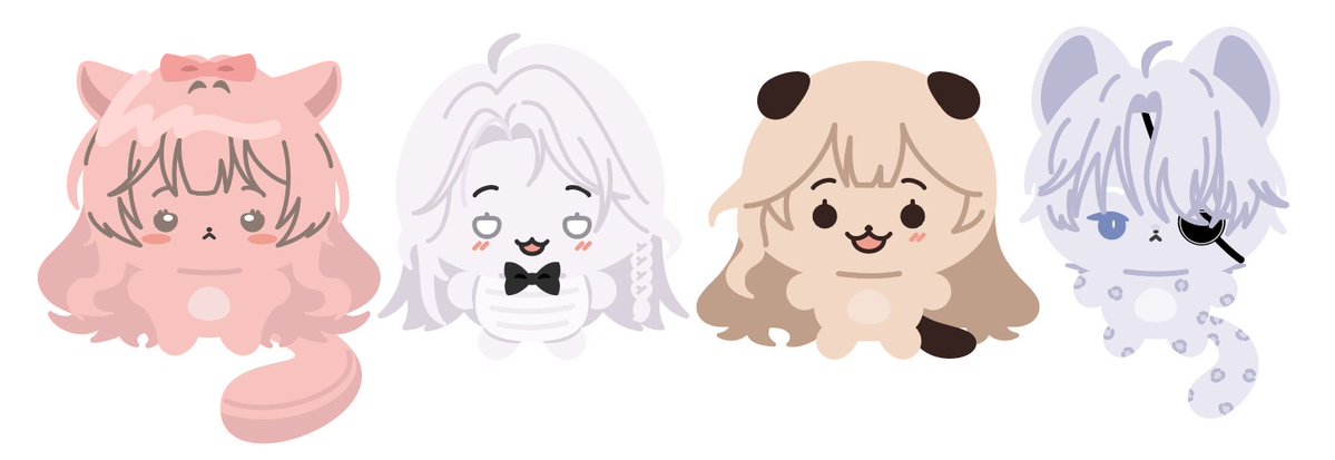 혹시 마비 탐라 동물화 커미숑 관심 있으신분 계신가요
1마리 당 붕마정 1개... ㅎㅁㅎ 
코롯토나 스티커 뽑으실 수 있게 ai파일도 같이 해드려요 (헤더 작업은 추가금 잇듬)