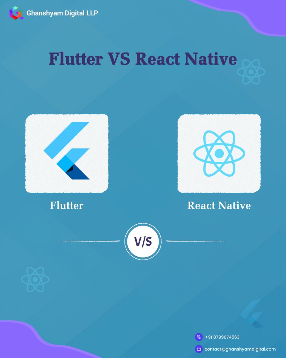 Technoknol's tweet image. React Native 🆚 Flutter
Performance, community, UI, learning curve — each brings its strengths.
Which framework wins your vote in 2025? 🌟

#ReactNative #Flutter #MobileFrameworks #AppDevelopers #TechTrends #ReactJS #GoogleFlutter