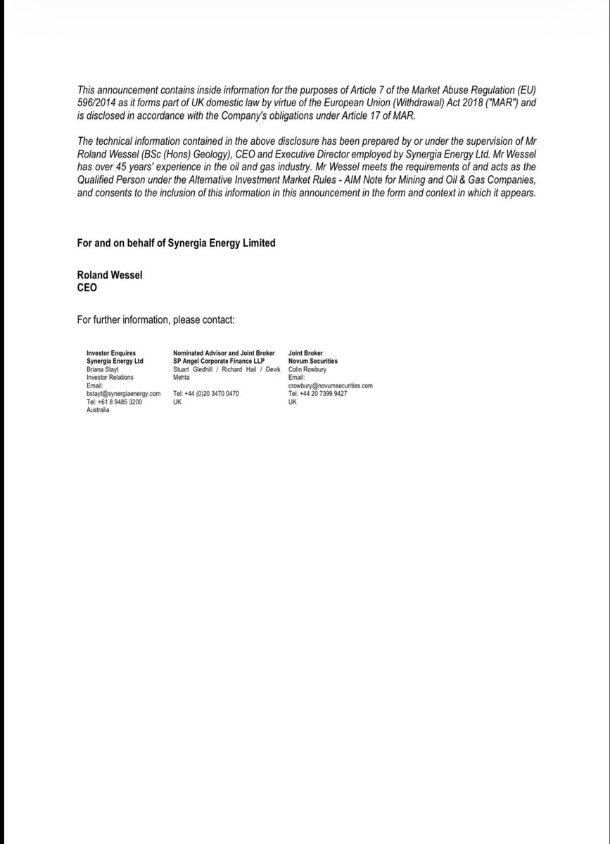 #SYN Cambay PSC SPA Signature / Cambay PSC Update