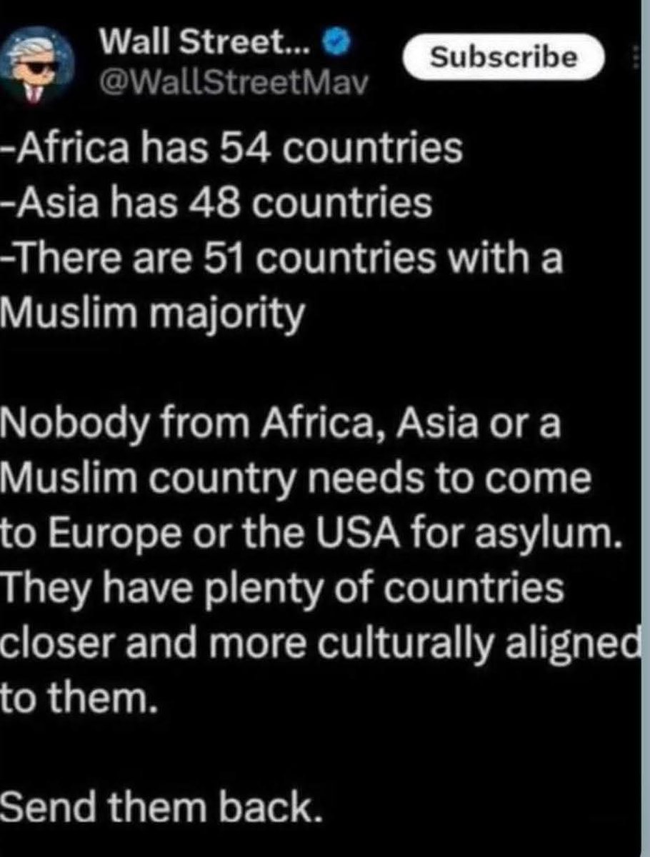 I agree. Deport them all. 

We are fatigued.