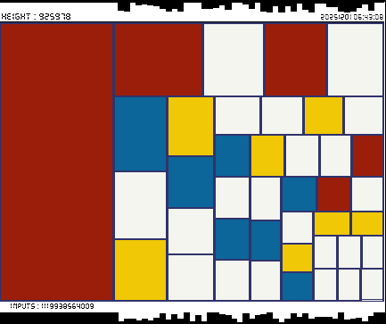r_topisto's tweet image. #computerart #creativecoding #generativeart :
#bitcoin #blockchain 
LAST Block, Height : 925978
[ See more on topisto.net ]