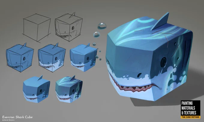 Last 72 hours left to get ' HOW To Paint Texture and Materials' on IAMAG Art Forge : during the seed phase
