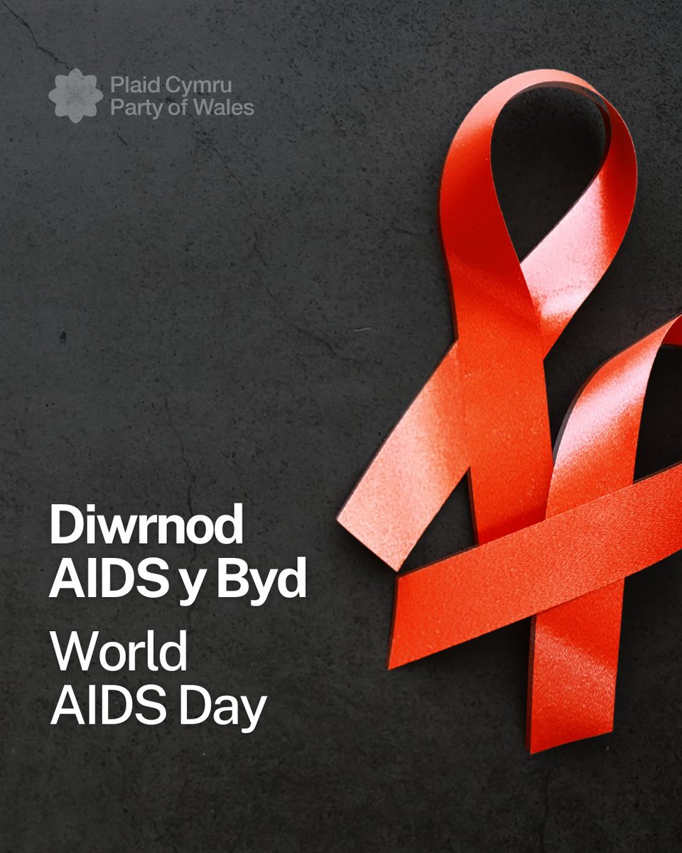On #WorldAIDSDay2025, we are united in the fight against HIV and AIDS - showing solidarity against HIV stigma while remembering lives lost

Ar Ddiwrnod AIDS y Byd, rydym yn unedig yn y frwydr yn erbyn HIV ac AIDS gan gydsefyll yn erbyn y stigma, tra'n cofio'r bywydau a chollwyd