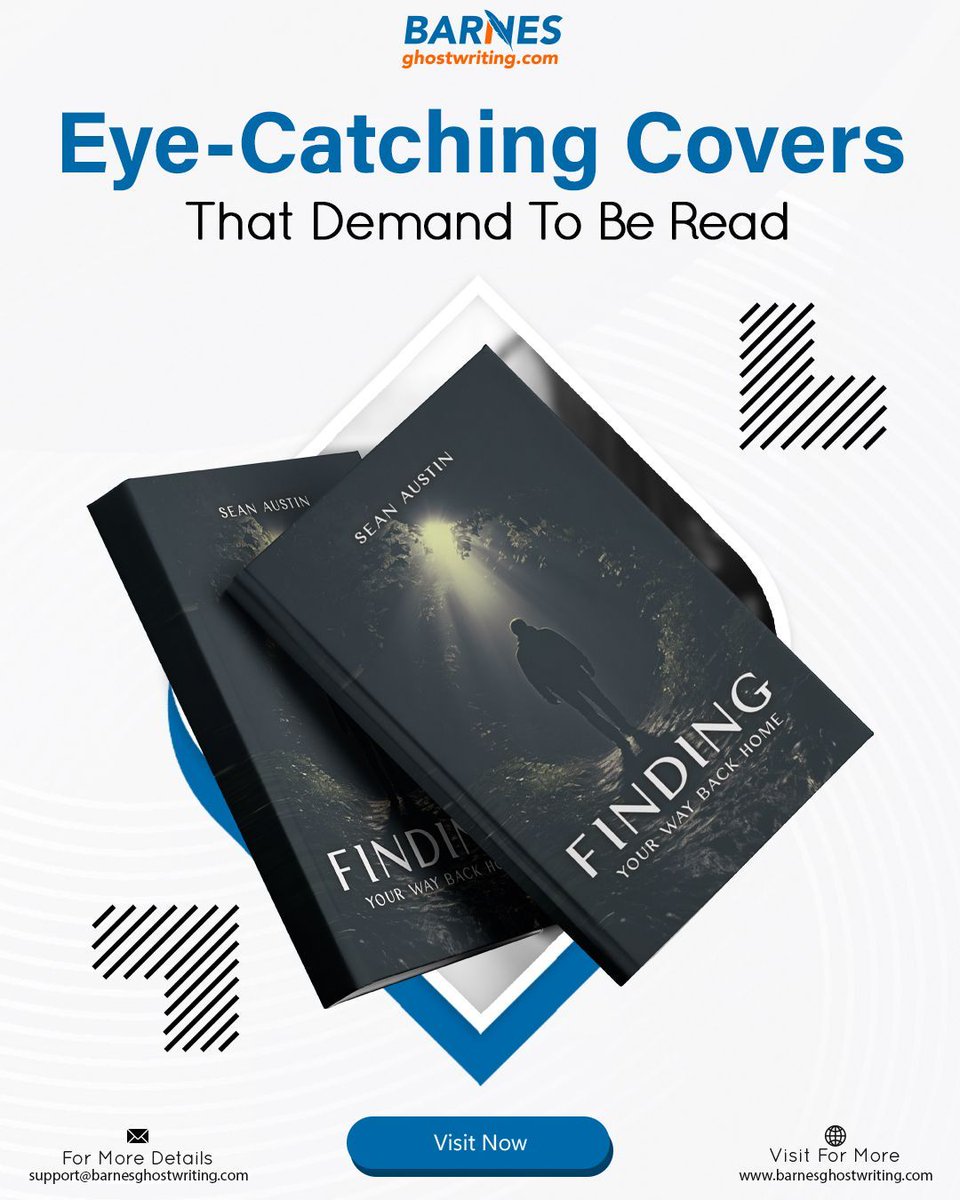 barnesghostwrit's tweet image. Your book’s first impression matters. 🎨✨ Our design team crafts stunning covers that captivate readers and reflect the soul of your story. Let your book stand out on every shelf with Barnes Ghostwriting. Explore more: tinyurl.com/pwkwc266

#BarnesGhostwriting #BookDesign