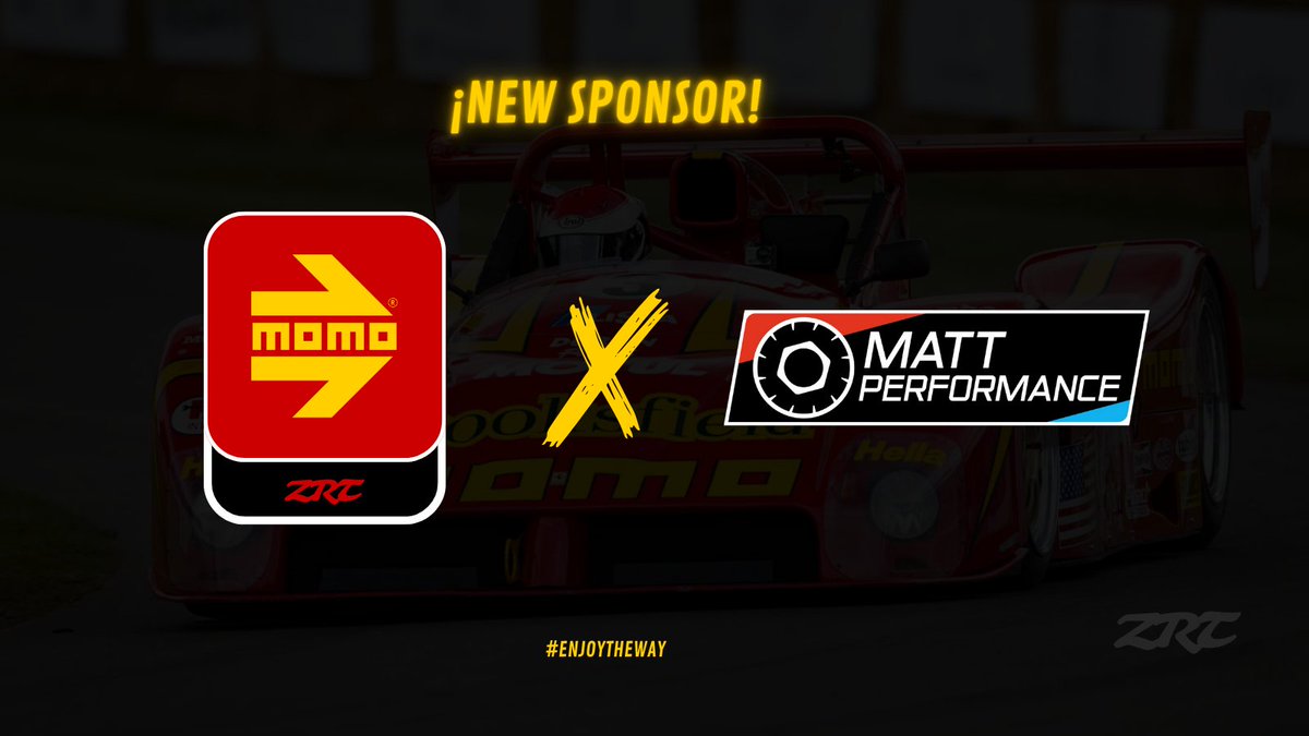 zrt_momo's tweet image. 🆕COLABORACIÓN🆕
Hoy es un día importante para ofrecer a nuestros pilotos un salto de calidad.
Matt Performance, la academia de simracing española, es nuevo sponsor con el objetivo de alcanzar juntos el siguiente nivel

Si quieres mejorar en simracing entra en…