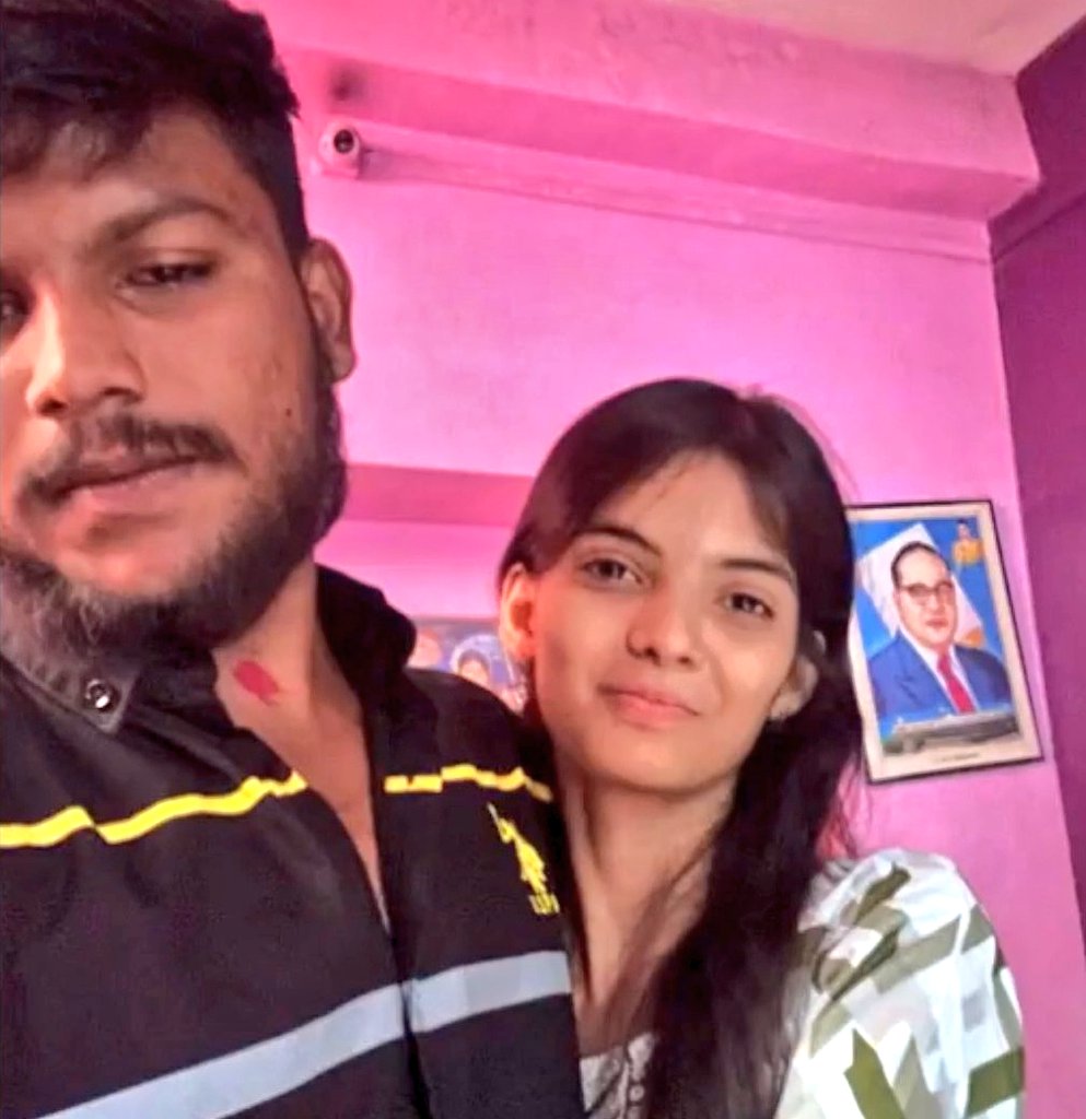 SurajKrBauddh's tweet image. हिंदू लड़की से प्रेम करने पर दलित की हत्या!

हिंदू राष्ट्र का नारा लगाने वाले ढोंगी बाबा और तमाम हिंदू संगठन आज महाराष्ट्र के नांदेड़ में सक्षम ताते नामक दलित लड़के की हत्या पर गूंगे एवं अंधे क्यों बने हुए हैं?

दलित लड़के एवं कथित उचित जाति की लड़की आंचल ने एक दूसरे से प्रेम…