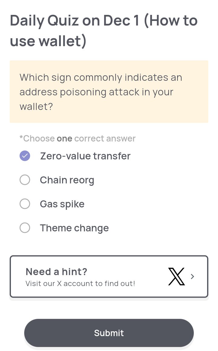 churchi_blaq's tweet image. DECEMBER 1ST, 2025
1) #SyntaxVerse quiz answer for today 🎯
2) #Xenea wallet #quiz answer for today  ✅
3) #Marina protocol quiz #answer 🔥
4) #SpurProtocol quiz answer 👌

Time to contribute and stack with 👇
@SIXR_cricket