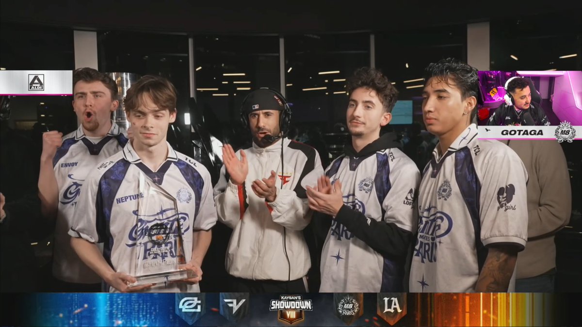 WinR2's tweet image. LET'S FUCKING GO ! MERCI LES GARS @SibDMDL @DylanEnvoy @NNeptuunE @oDanGhosty ONT VOUS AIMENT !!! THE FIRST TROPHY OF THIS YEAR 🥹 ! MERCI LE STAFF AUSSI @itsCheek_ @Veohhz @Mayhem6  !  THANKS FOR THE TOURNAMENT @kaysan 💜 #M8WIN @Paris__M8