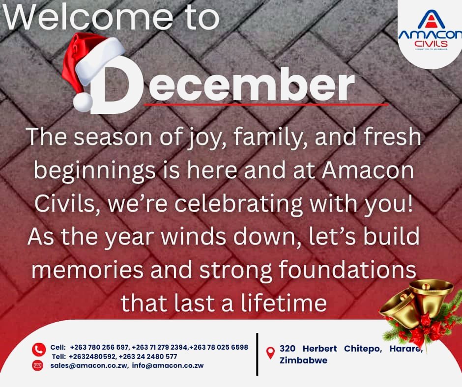 CivilsAmacon's tweet image. It’s December!
The only thing stronger than our foundations… is the urge to go on holiday. 😂
But don’t worry — we’re still building!
#AmaconCivils #ConstructionHumor