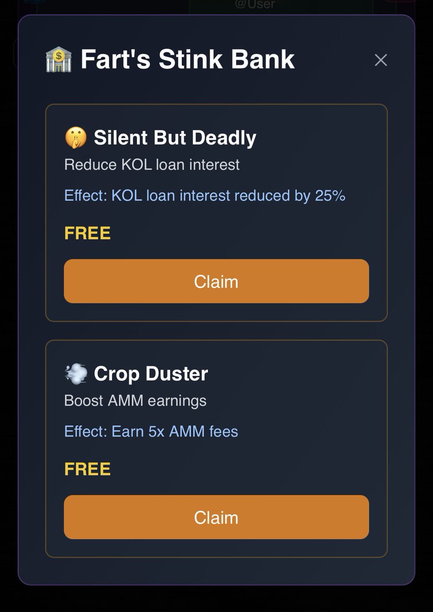 Welcome <a href="/FartHeadXRPL/">Fart Coin</a> to the game 

xrpnomics.org/shitcoinwars