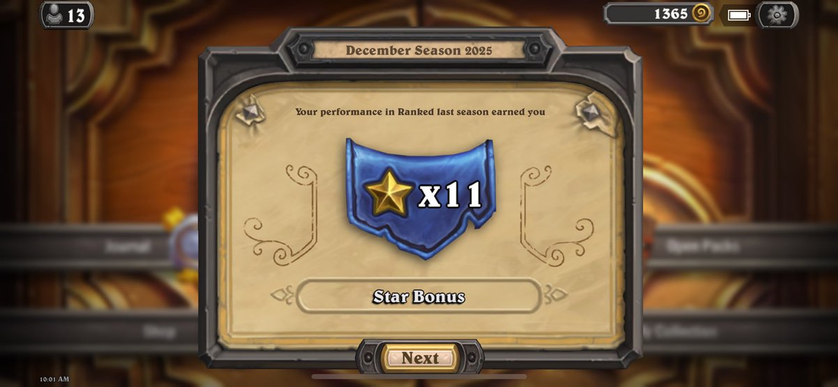 PenguenHS's tweet photo. After 2 years….

#Hearthstone https://t.co/a6UjzgWvAs