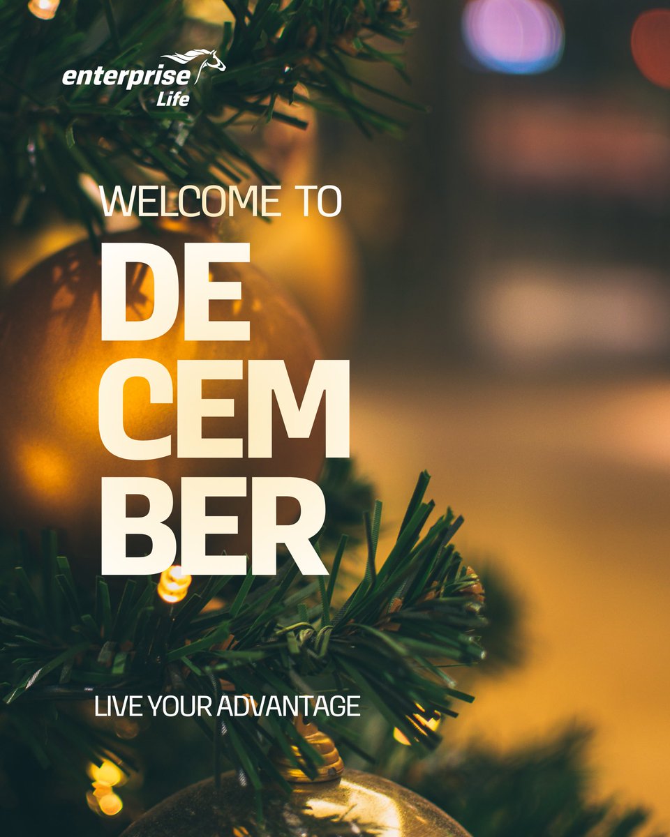 entlifenigeria's tweet image. Welcome to the last month of the year. We wish you an advantage filled December! 

#enterpriselifeng #enterpriselife