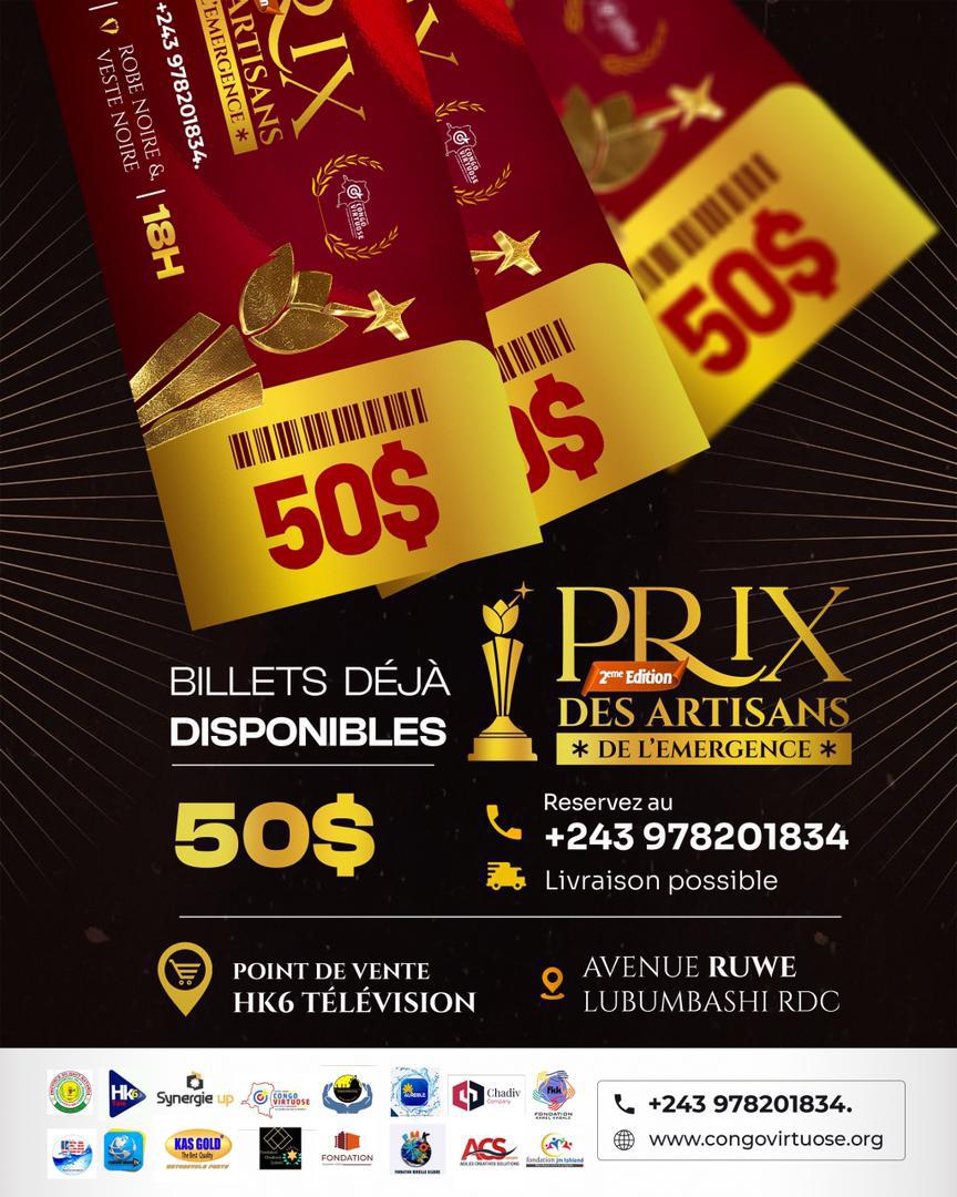 c’est une célébration du mérite, de l’impact,et de l’engagement, 
une initiative qui met en lumière les jeunes bâtisseurs de notre pays
👉🏾 Soutenir, c’est acheter son billet, en parler autour de soi,et voter;
c'est comme ça on donne de la valeur à ceux qui agissent.

<a href="/CostaTunda/">Costa Tunda</a>