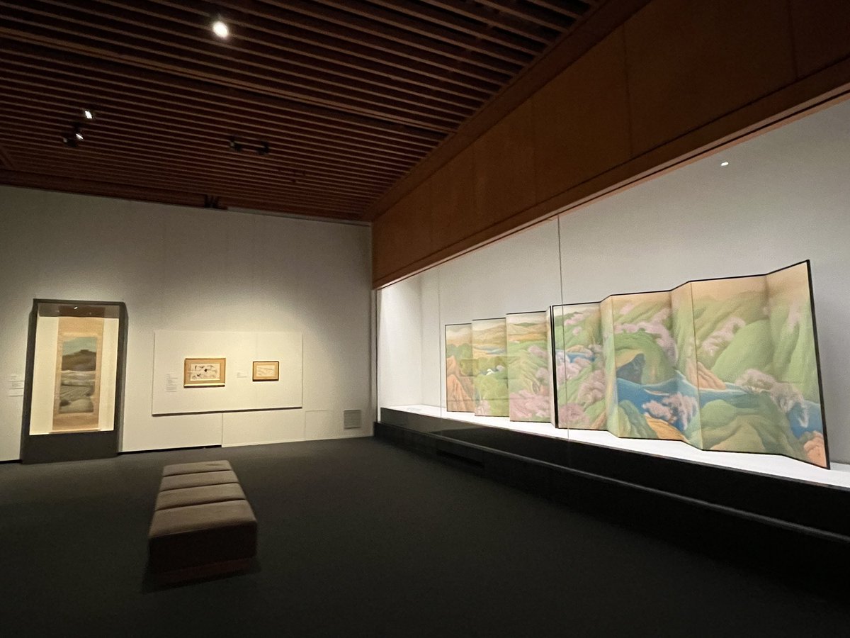 天心記念五浦美術館（茨城）「パステルカラーな気分」展。日本画・洋画