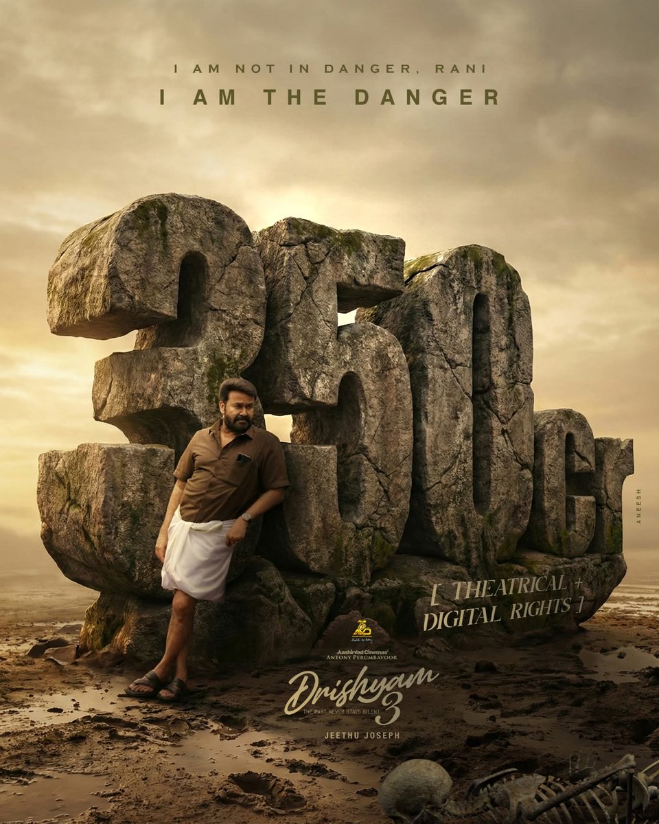 AmalAnandK714's tweet image. 350Cr for rights + profit share from other versions Revenue🔥🤯💥
It&apos;s Jackpot One😉
An Lifetime settlement deal📈💥
First rls also
The complete rights aren’t sold, Antony&amp;amp;Aashirvad will continue to earn through profit-sharing as well🙏🔥
&quot;Drishyam&quot; Brand📈
#Drishyam3
#Mohanlal
