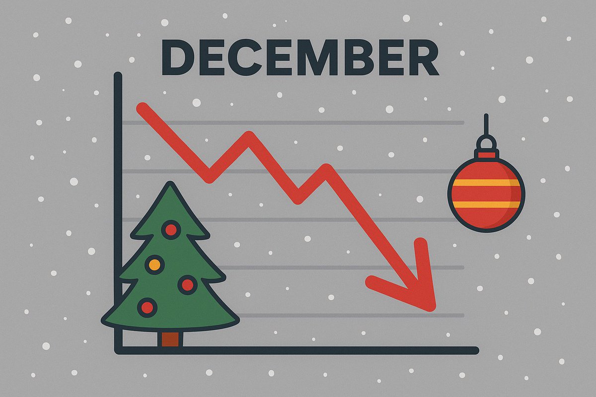 ak93c's tweet image. GM frens — December started and the altcoins immediately decided to celebrate by falling 15% overnight. Classic. Anyway, let’s farm harder this month and pretend we’re still early. 🚀💀