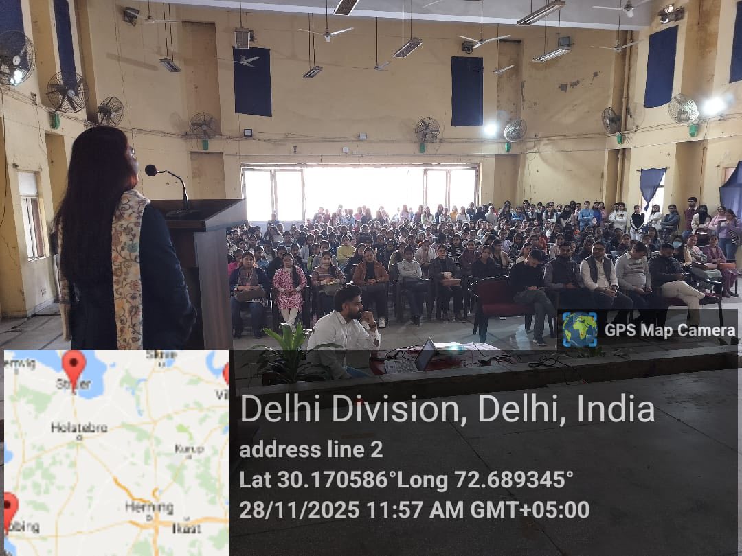 IGNOU_RCDelhi2's tweet image. Induction programme at LSC 29068 Kalindi college