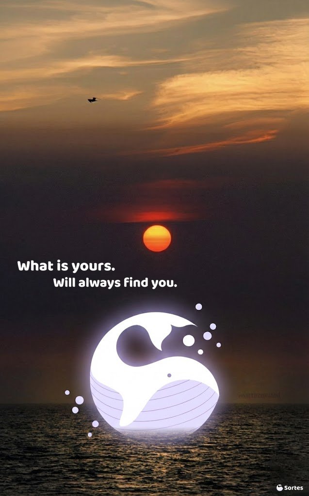 what is yours, will always find you. 💜

affirm "7⃣7⃣7⃣" to Sortes it!