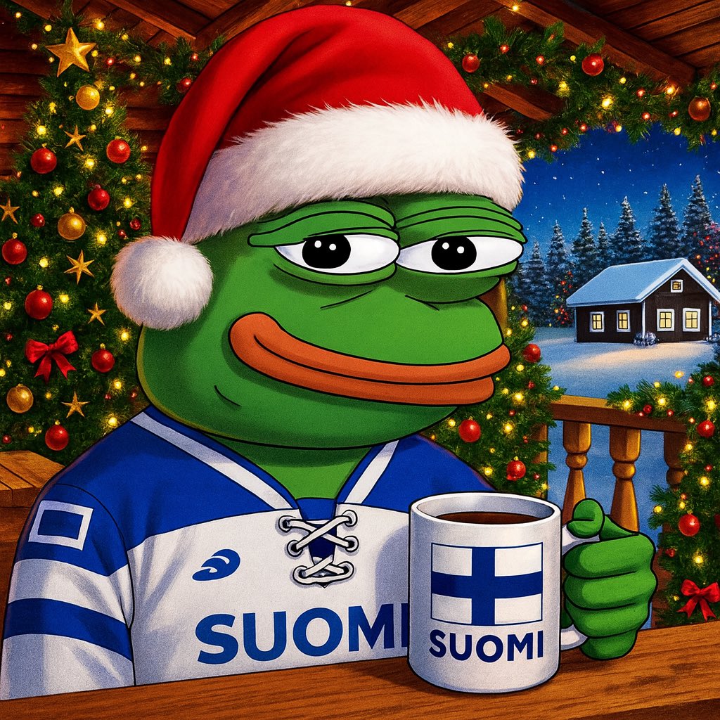 🎄 It’s December 1st! 🎄

$FINPEPE staking goes LIVE today at 12PM UTC! 🔥

Get your bags ready, stack your karjalanpiirakka, and let’s kick off the month the Finnish Pepe way 🐸🇫🇮

#FinnishPepe #Pepe #Crypto #StakingLive #Web3 #Suomi