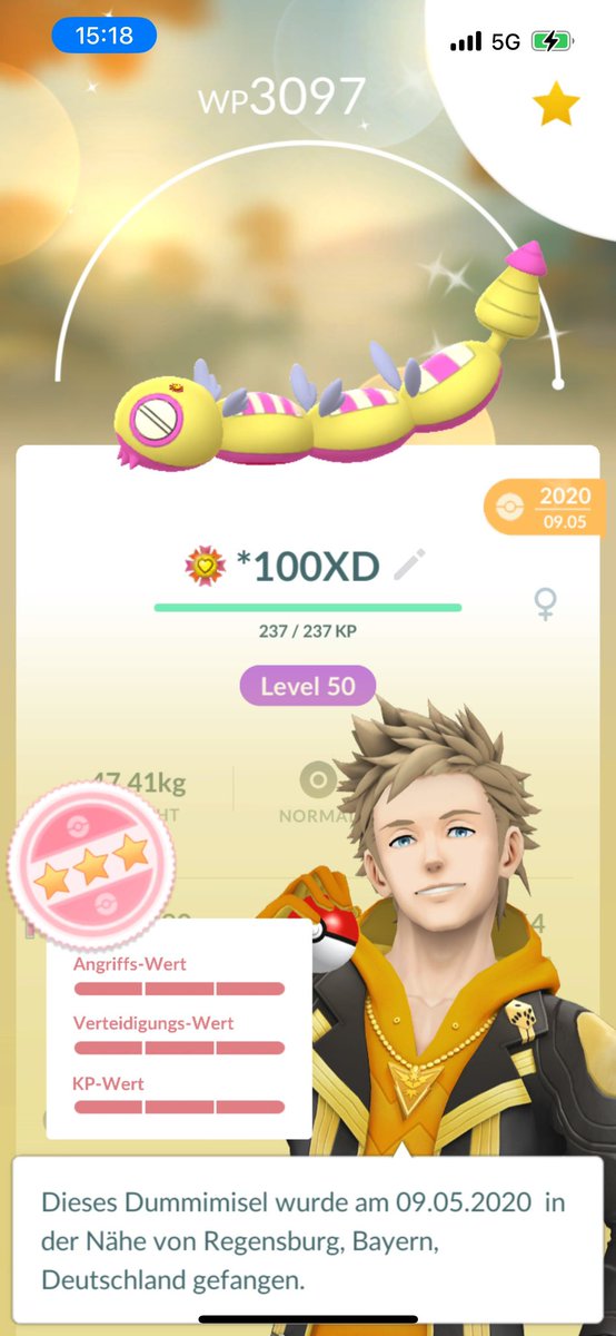 PumuckIXD's tweet image. 👻😍🔥Shundooo 3 Segment 🔥😍👻

Evolved my Shundo Dunsparce and got a 3 Segment 🤭
It was my first ever Shundo from the Wild 
05/2020 🤭🫣