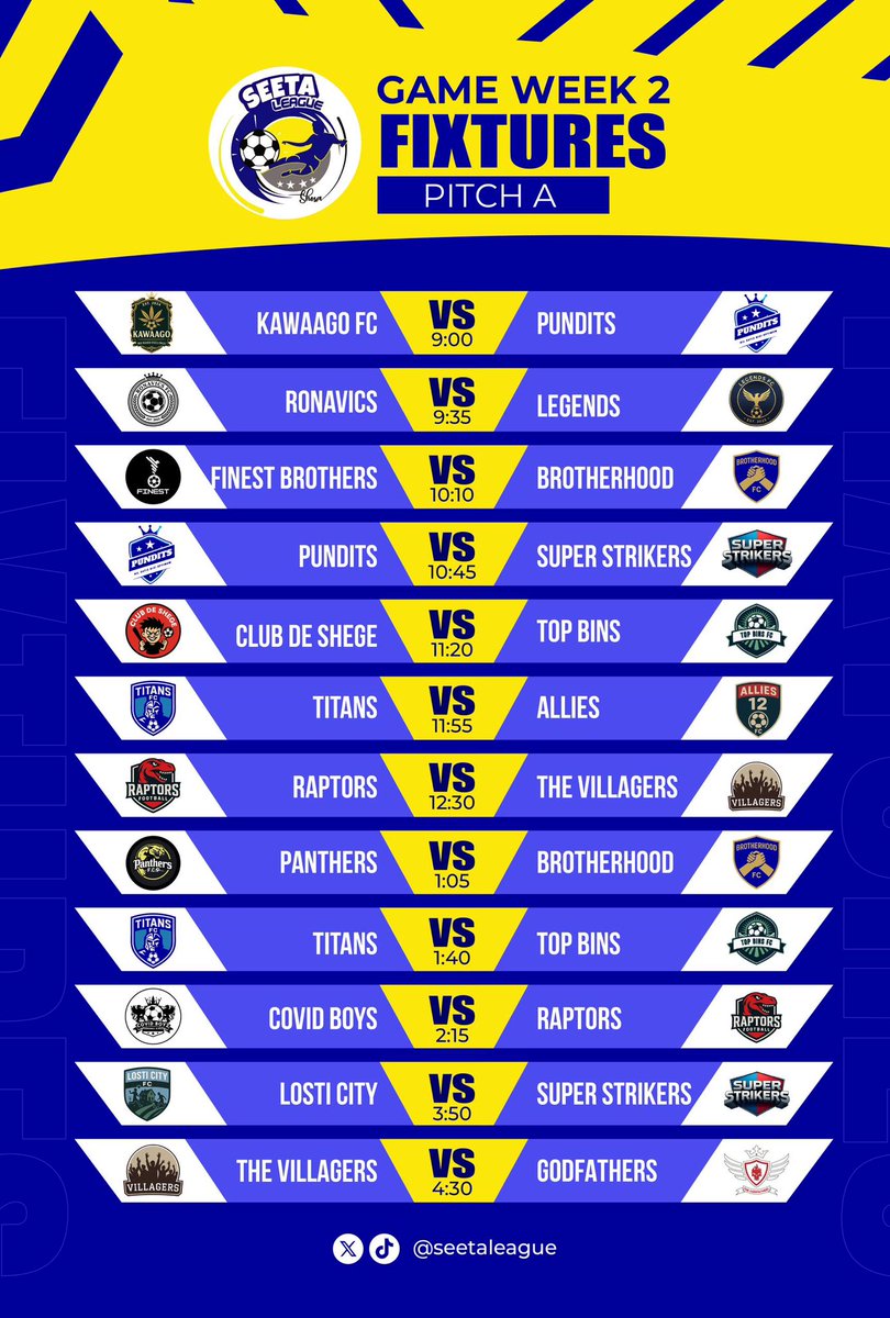 seetaleague6's tweet photo. We are back to business!!💫
Mark your calendars. 

Sunday 14th December it will be going down.⚽️
📍Equinox sports center Kisasi.
#Seetaleague https://t.co/H33rcsiExg
