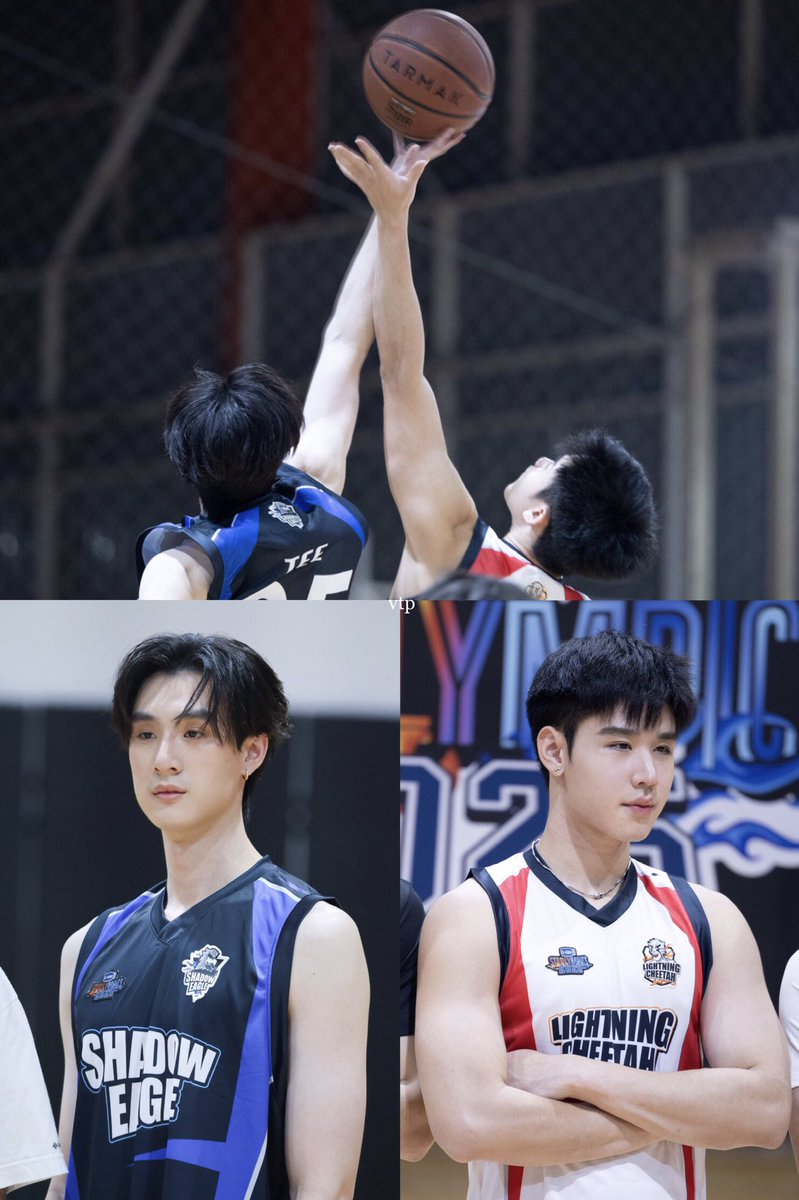 teevithe's tweet image. [ 🦅 vs 🐆 ] TEE VS RYU 🔥
they look almost the same, like twins!

#GMMTVStarlympics2025 
#tee_vtp #ธีรเดช #ryuptb