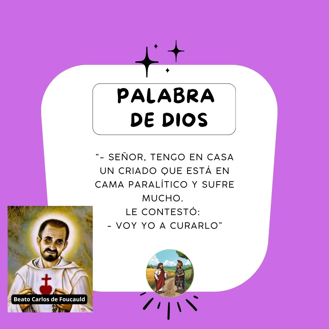 "¡Que viene, que viene!" ¡Sí! Es el Señor el que, ante nuestra miseria, acude a nosotros, en persona. El Dios cristiano no "se hace" cercano, sino que, por su propia esencia de amor, lo es y viene para llevarnos de vuelta a su seno. ¿Y yo? ¿Digo "voy yo" por amor a otros?