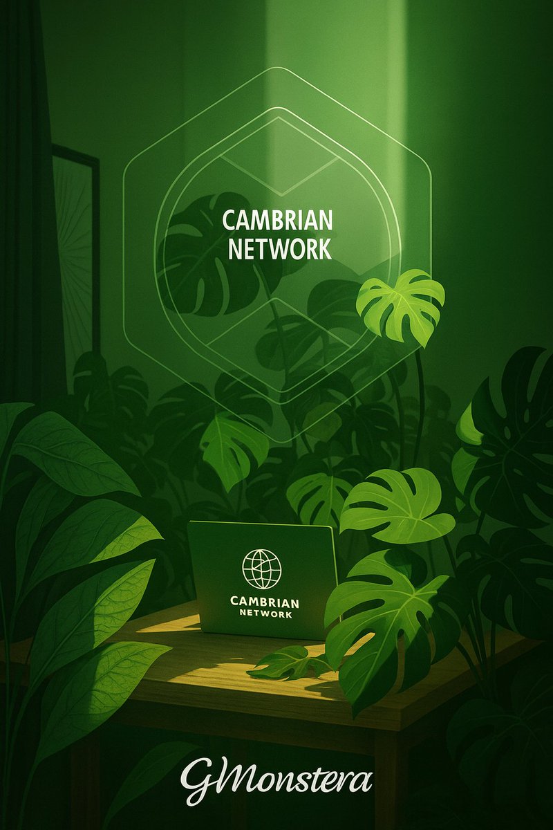 Ox_mado's tweet image. Day 30
@CambrianNetwork is a project in the decentralized AI and blockchain space that aims to create infrastructure for AI agents and machine learning models to operate in a trustless, decentralized manner.
gmonstera 🪴