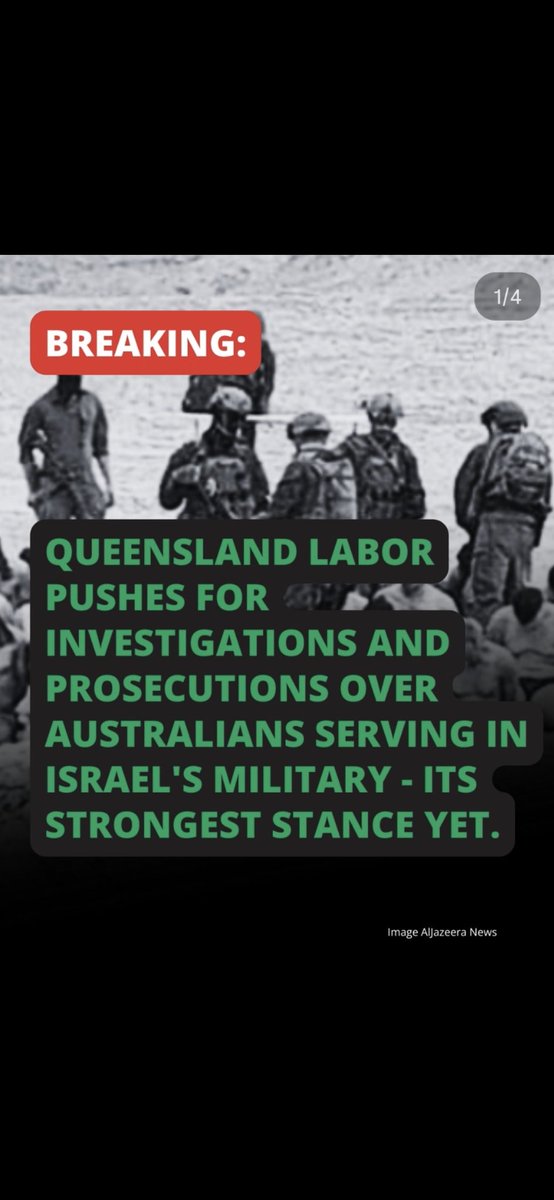 Part of Australia's obligations pursuant to international law is to punish israelis who served the terrorist state as it committed genocide #IsraeliNazis #PalestinianHolocaust #auspol #IsraelIsATerroristState #FreePalestine