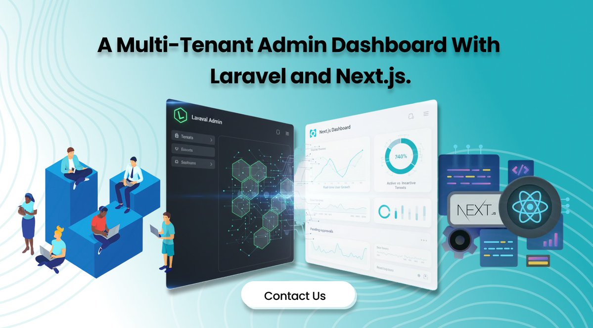 SEO_Expert_Andy's tweet image. A Multi-Tenant Admin Dashboard with Laravel and Next.js - apsense.com/article/863786… 

#LaravelBackend #ecommercedevelopmentcompany #LaravelFramework #LaravelGuide #EcommerceDevelopmentCompanyRiyadh #EcommercedevelopmentSaudiArabia