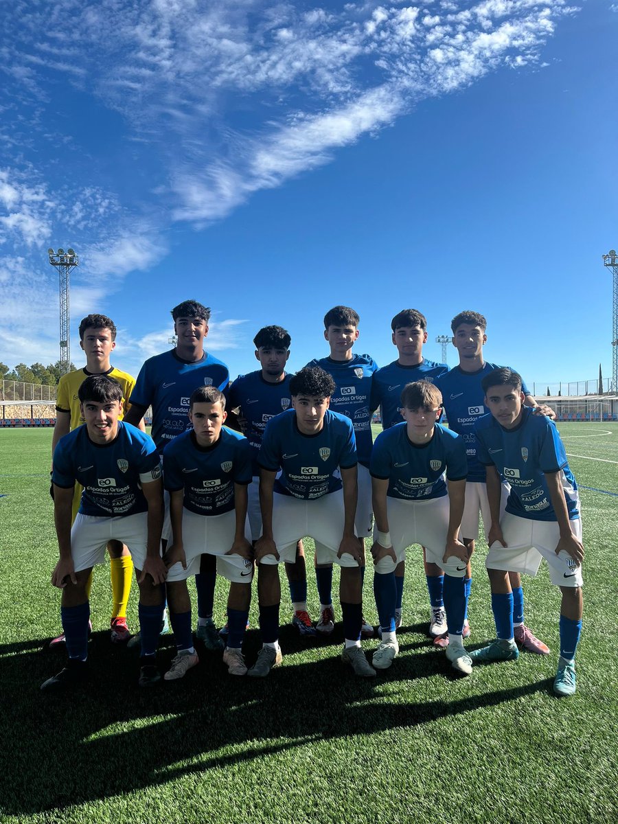 🏆𝐒𝐞𝐠𝐮𝐧𝐝𝐚 𝐉𝐮𝐯𝐞𝐧𝐢𝐥

💪Victoria de nuestro Segunda Juvenil por 3-8 al CFB Totana.

¡Vamos, azulones! 💙