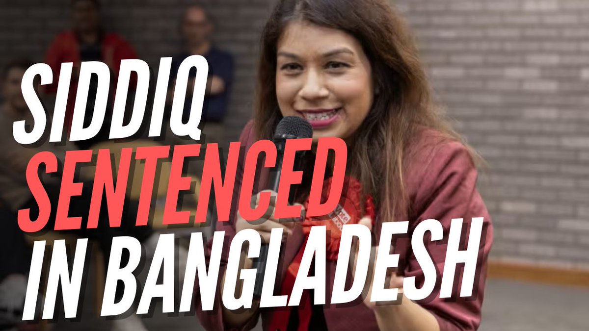 GuidoFawkes's tweet image. Tulip Siddiq Sentenced to Two Years in Prison in Bangladesh order-order.com/2025/12/01/tul…