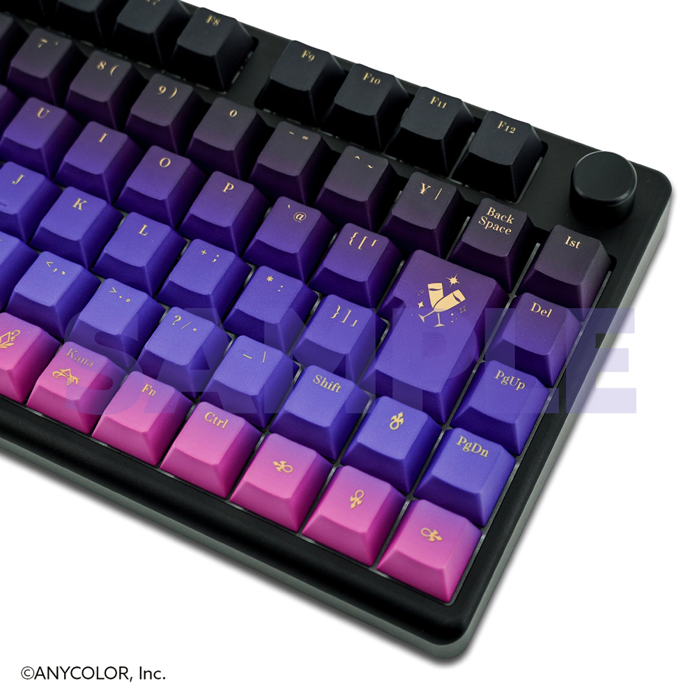 ふもコレ にじさんじ キーボード & 2XLマウスパッド&キーキャップ にじさんじ × ふもコレ ゲーミングマウスパッド 不破湊 2XL (Odin