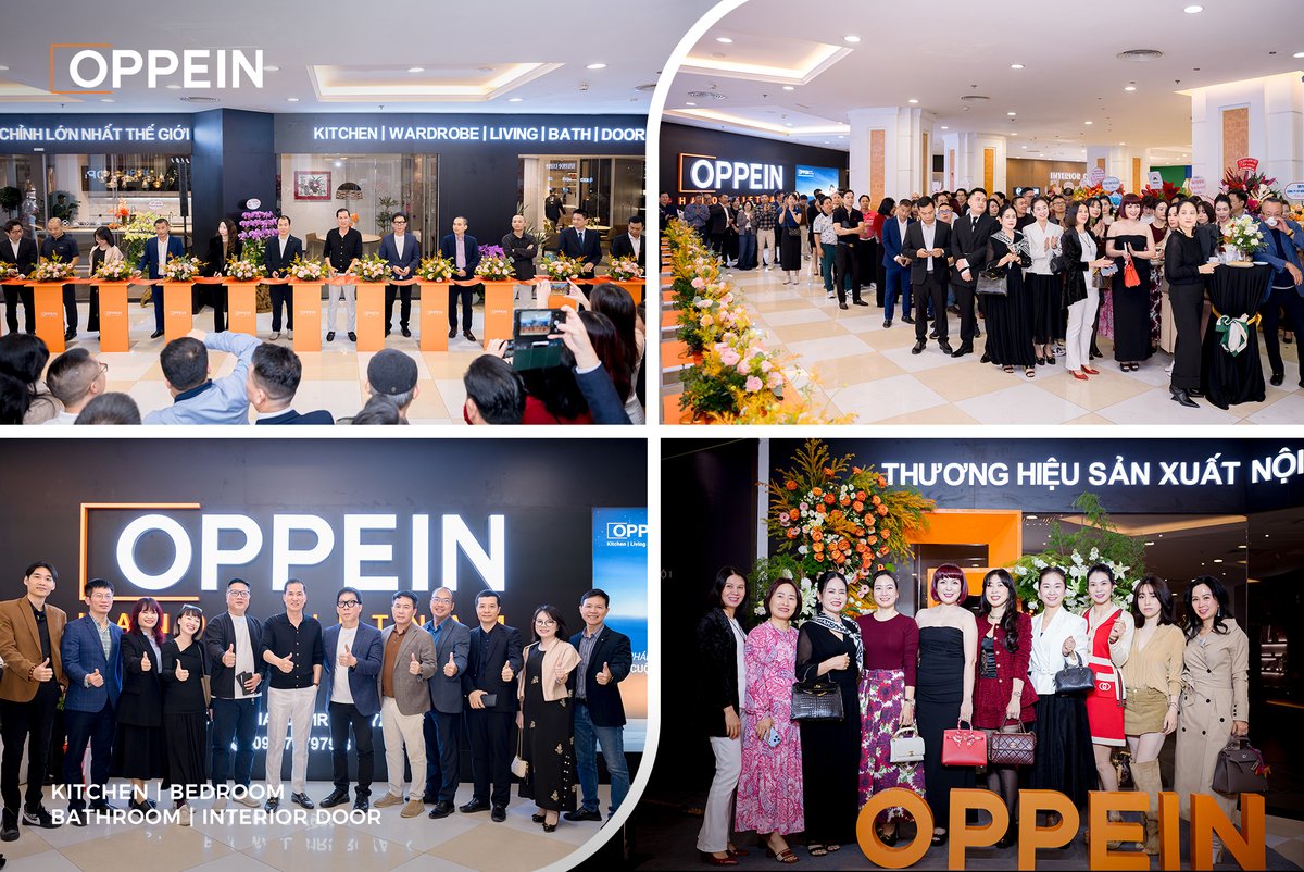 oppeinofficial's tweet image. OPPEIN Hanoi - the 900+㎡ showroom, is Now Open!
Thanks to over 400 guests for joining the celebration. 

TTTM Vincom Mega Mall Royal City, 72A Đ. Nguyễn Trãi, Thượng Đình, Thanh Xuân, Hà Nội 100000 📍

#Hanoi #interiors #cabinets #nhabep #canho #noithat