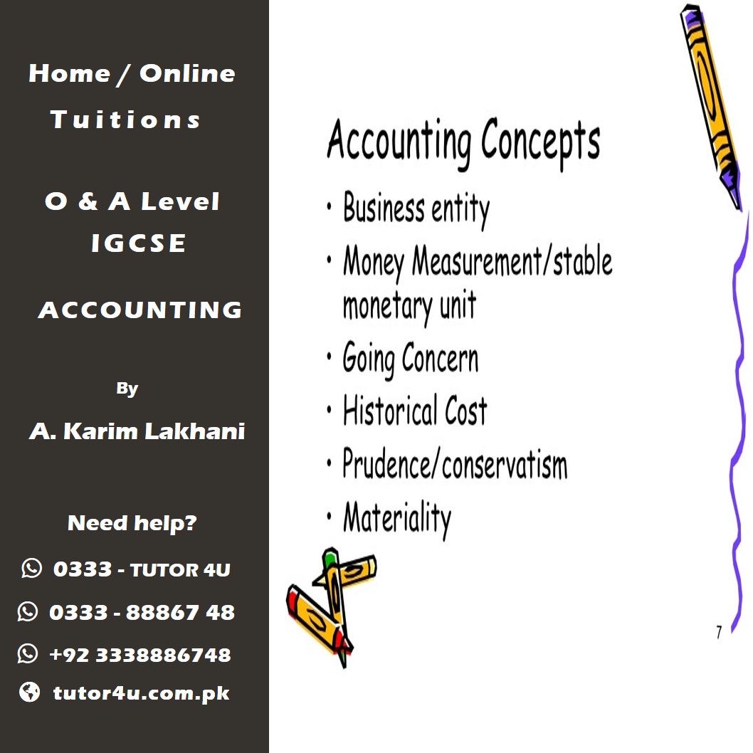 Tutor4Upk's tweet image. ACCOUNTING CONCEPTS 

Home / Online Tuitions

IGCSE / O Level / A Level

A. Karim Lakhani

+92 333 - 888 67 48
+92 333 TUTOR  4U

tutor4u.com.pk

#Cambridge  #Edexcel #Tuition #Karachi #Online #Education #Accounting #Business #Economics #Commerce #IGCSE #Tutor